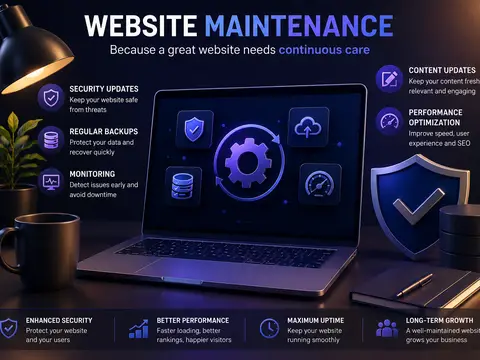 Website Maintenance: Why Launching Your Website Is Only the Beginning