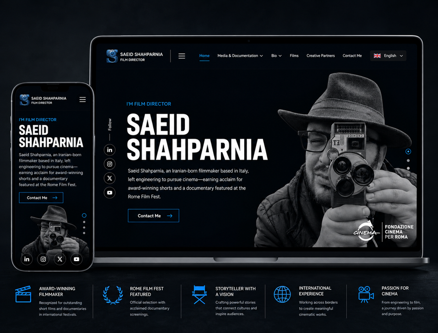 Saeid Shahparnia – Film Director